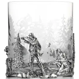 Стакан для виски "Охота"